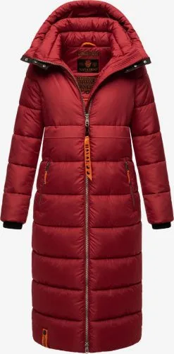 Navahoo Manteaux Dhiver Manteau D’hiver Femme Rouge Sang