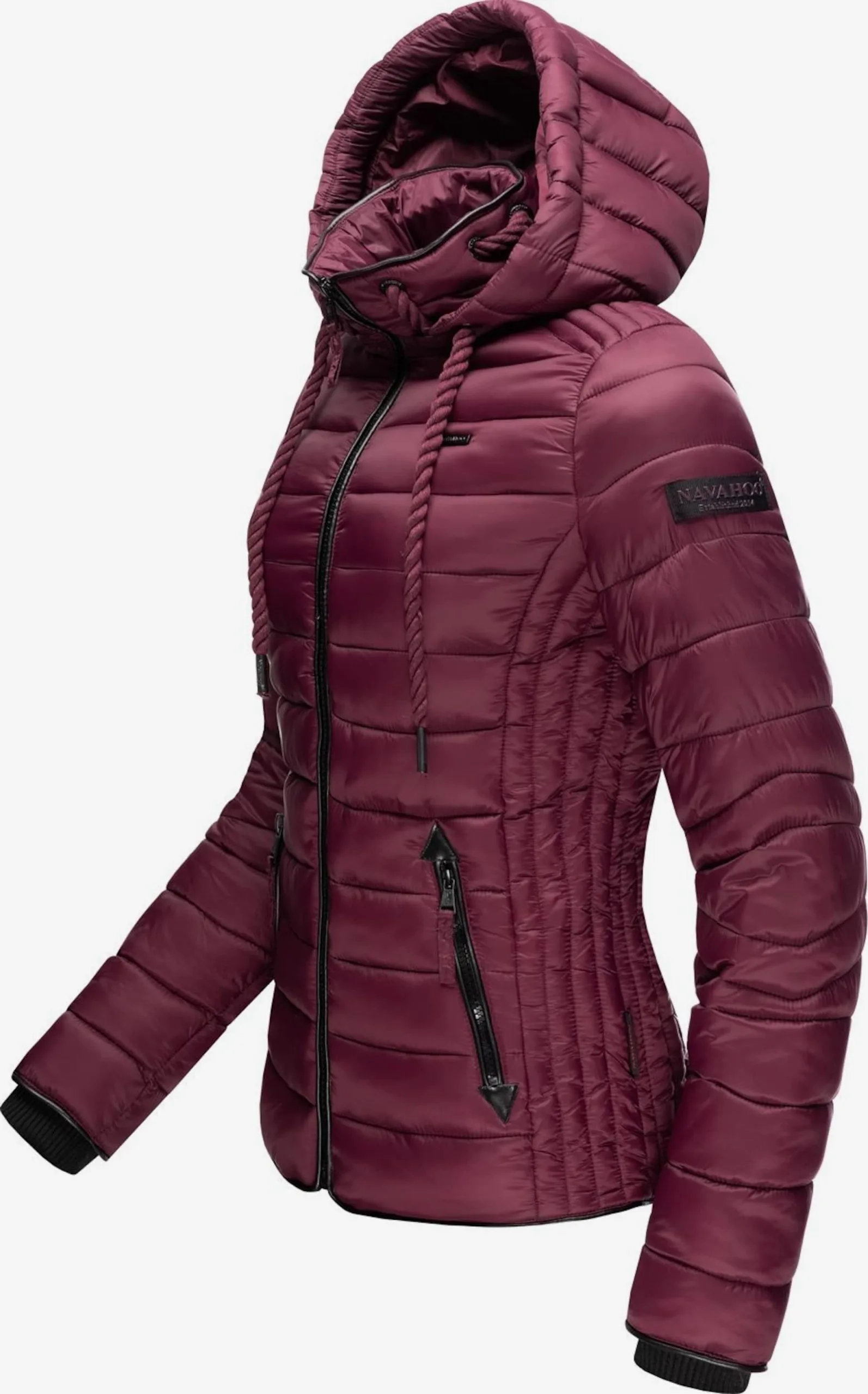 Navahoo Vestes De Mi-saison Veste Mi-saison Lulana Femme Bordeaux – Image 3