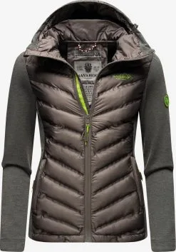 Navahoo Vestes De Mi-saison Veste Mi-saison Nimm Mich Mit Femme Chocolat / Gris Foncé