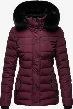 Navahoo Vestes Dhiver Veste D’hiver Milianaa Femme Aubergine