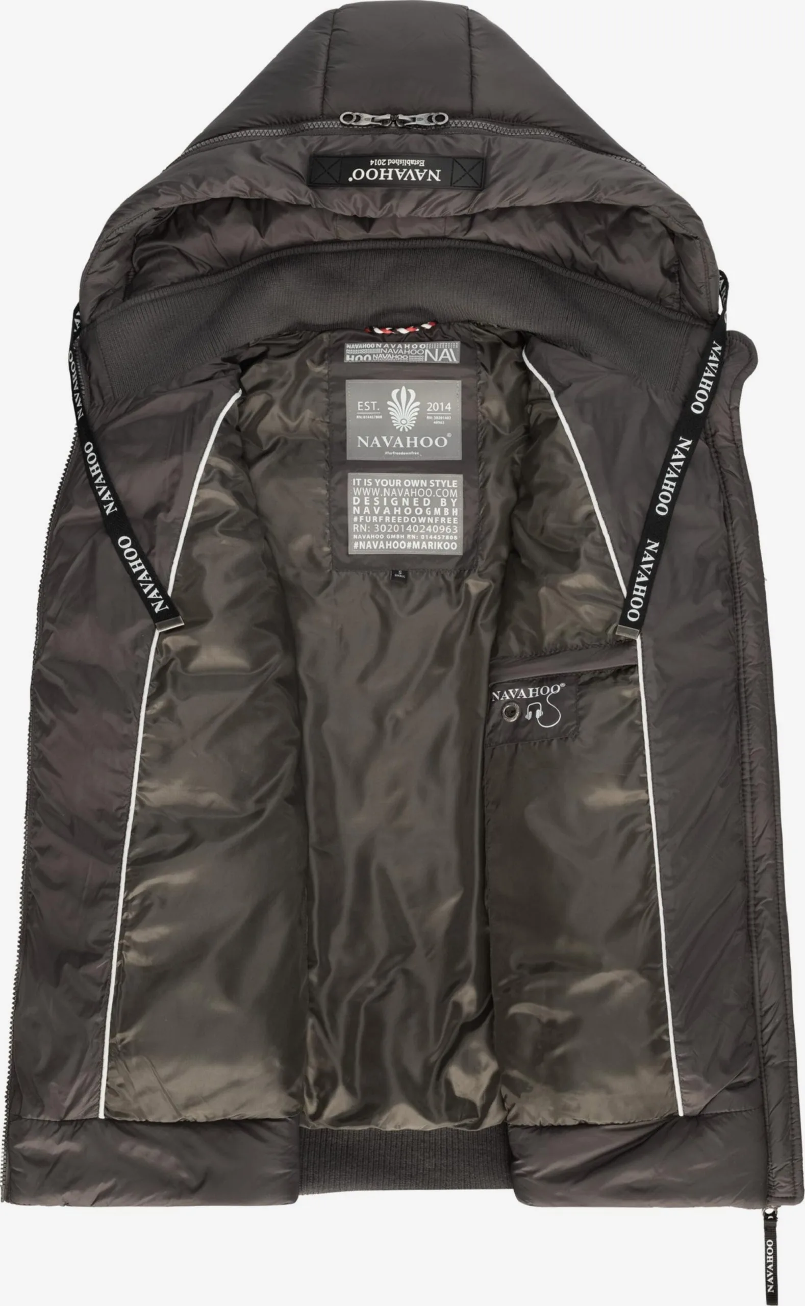 Navahoo Vestes Sans Manches Gilet Kassidy Femme Gris – Image 6