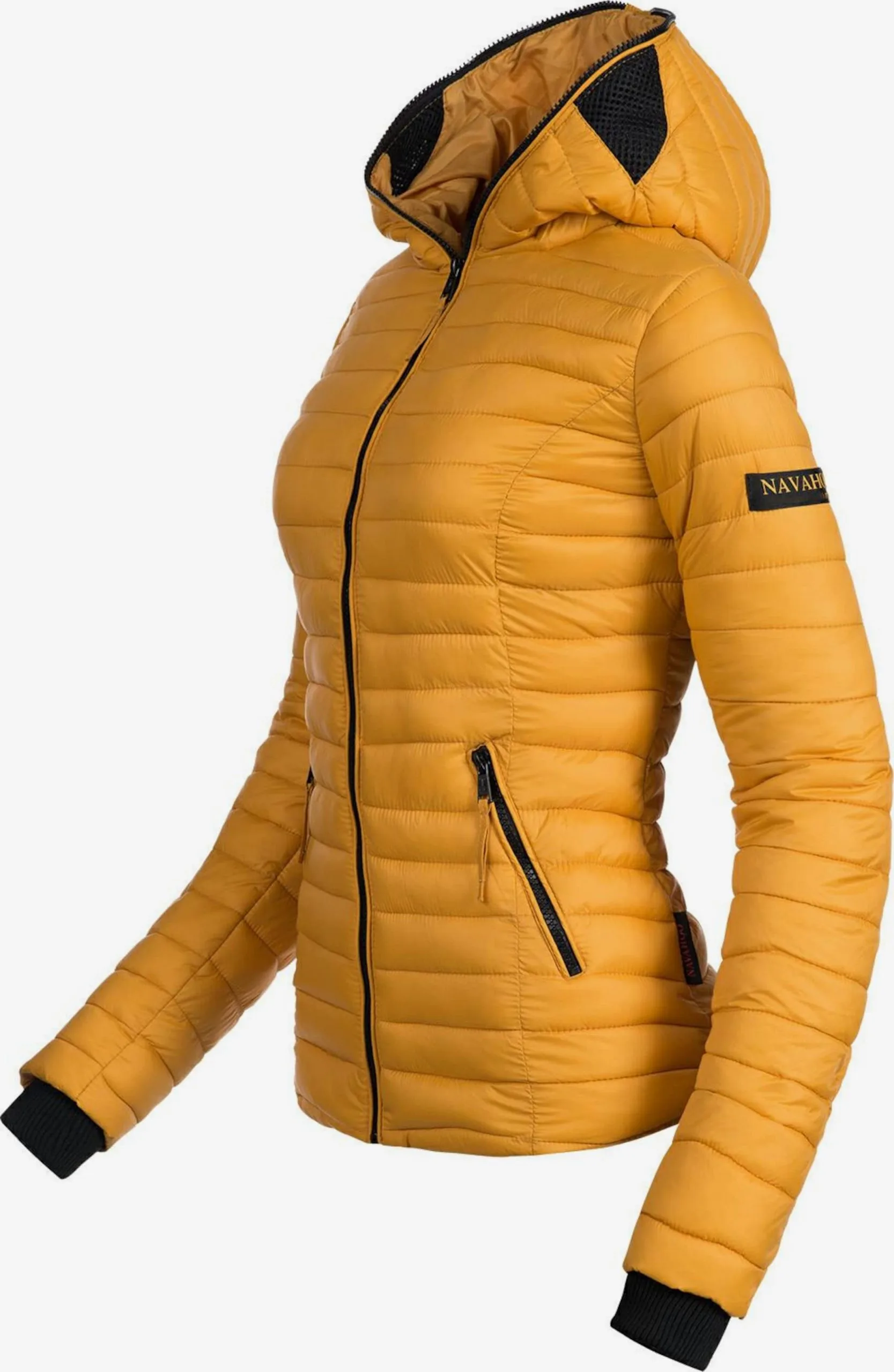 Navahoo Vestes De Mi-saison Veste Mi-saison Kimuk Femme Jaune Foncé – Image 3