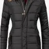 Navahoo Manteaux Dhiver Manteau D’hiver Papaya Femme Noir