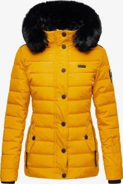Navahoo Vestes Dhiver Veste D’hiver Milianaa Femme Jaune