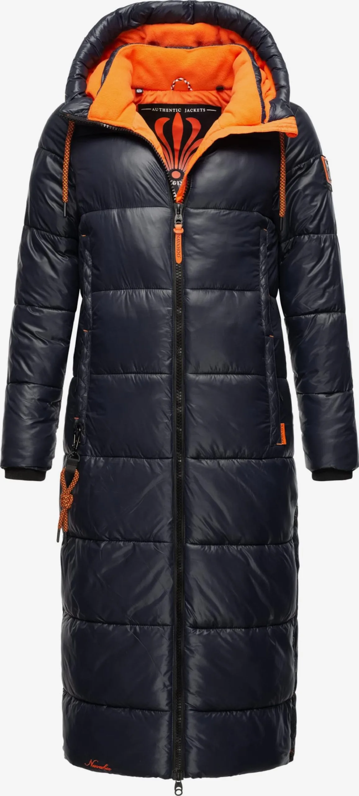Navahoo Manteaux Dhiver Manteau D’hiver Schmuseengel Femme Bleu Marine – Image 4