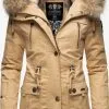 Navahoo Parkas Parka D’hiver Honigfee Femme Beige Clair