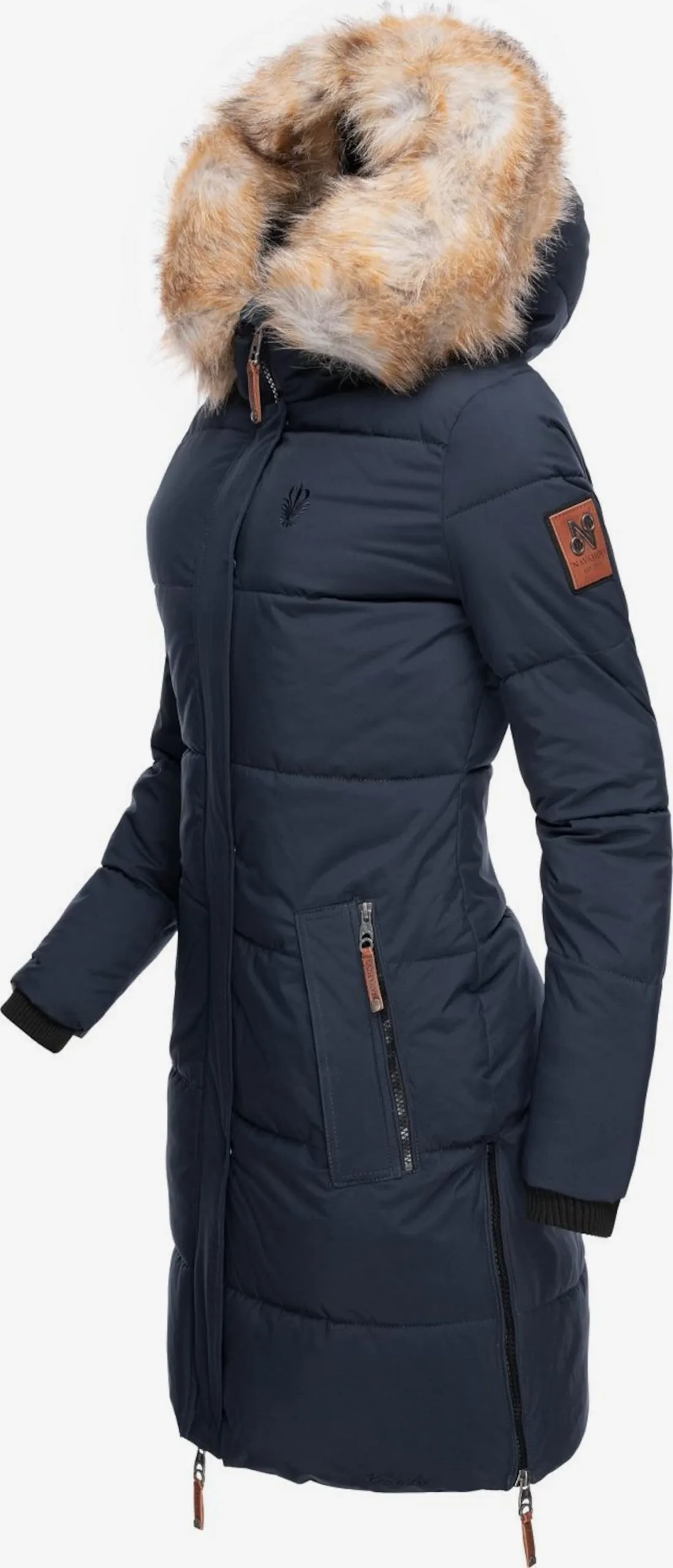 Navahoo Manteaux Dhiver Manteau D’hiver Halina Femme Bleu Marine – Image 2