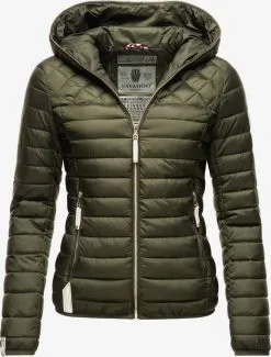 Navahoo Vestes De Mi-saison Veste Mi-saison Ich Bin Hübsch Femme Olive