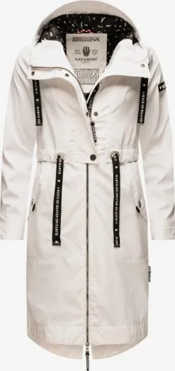 Navahoo Parkas Parka Mi-saison Josinaa Femme Blanc