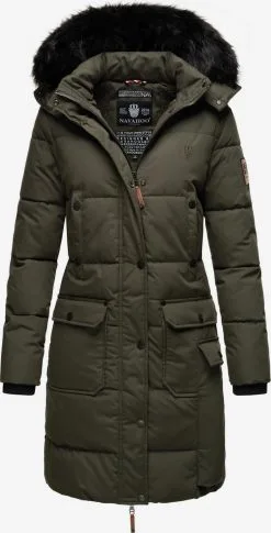 Navahoo Manteaux Dhiver Manteau D’hiver Cosimaa Femme Anthracite