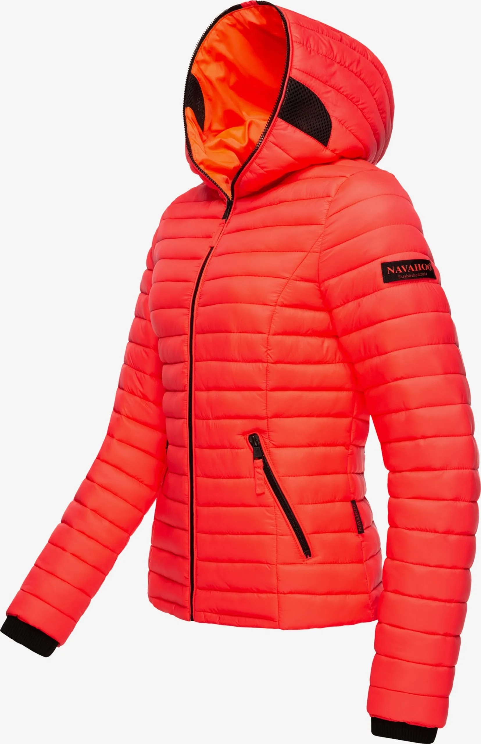 Navahoo Vestes De Mi-saison Veste Mi-saison Kimuk Femme Orange Fluo – Image 2