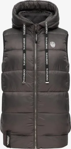 Navahoo Vestes Sans Manches Gilet Kassidy Femme Gris